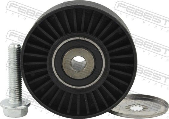 FEBEST Τροχαλία παρέκκλισης, ιμάντας poly-V 1988-N53 1988-N53 Τροχαλία αδρανείας ιμάντα poly v BMW Σειρά 6 FEBEST