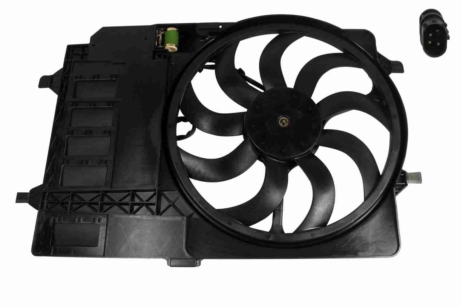 VEMO Radiatora ventilators V20-01-0005 Radiatora ventilators VEMO LEON V20-01-0005 lēti
