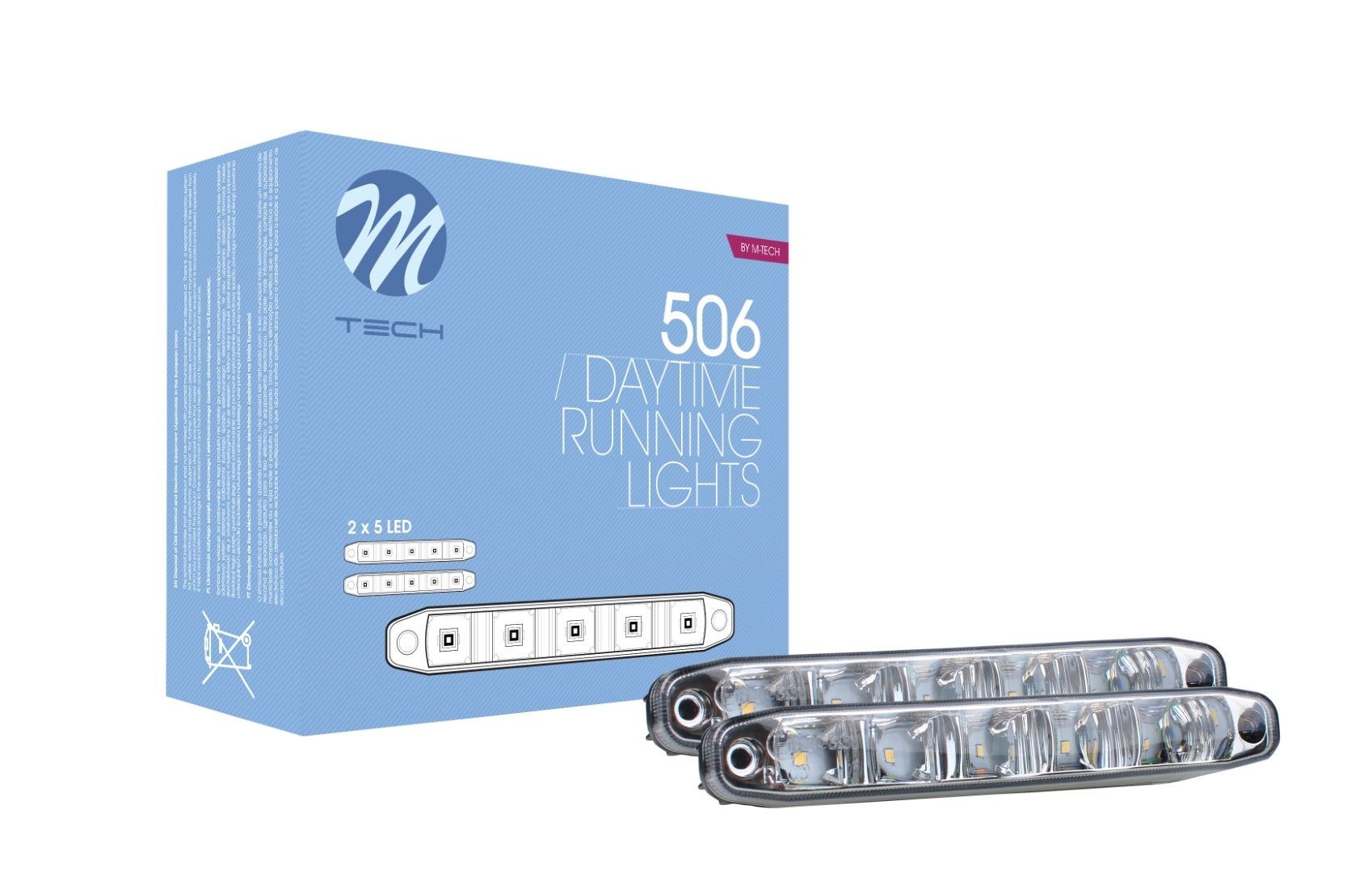 TECH Dagrijverlichting LDO506 Dagrijverlichting DODGE TECH LDO506