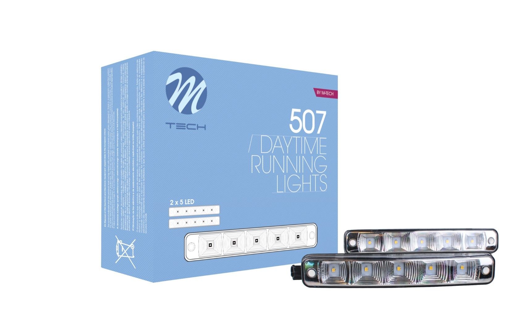 TECH Dagrijverlichting LDO507 LDO507 Dagrijlicht CHRYSLER 300 TECH