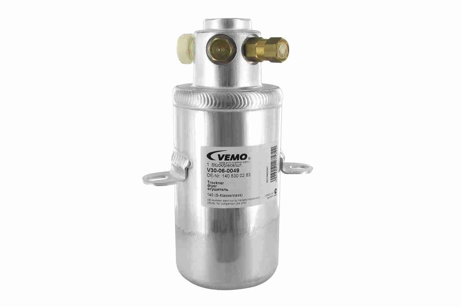 VEMO Kuivain, ilmastointilaite V30-06-0049 V30-06-0049 VEMO Ilmastoinnin kuivain MERCEDES-BENZ V-sarja