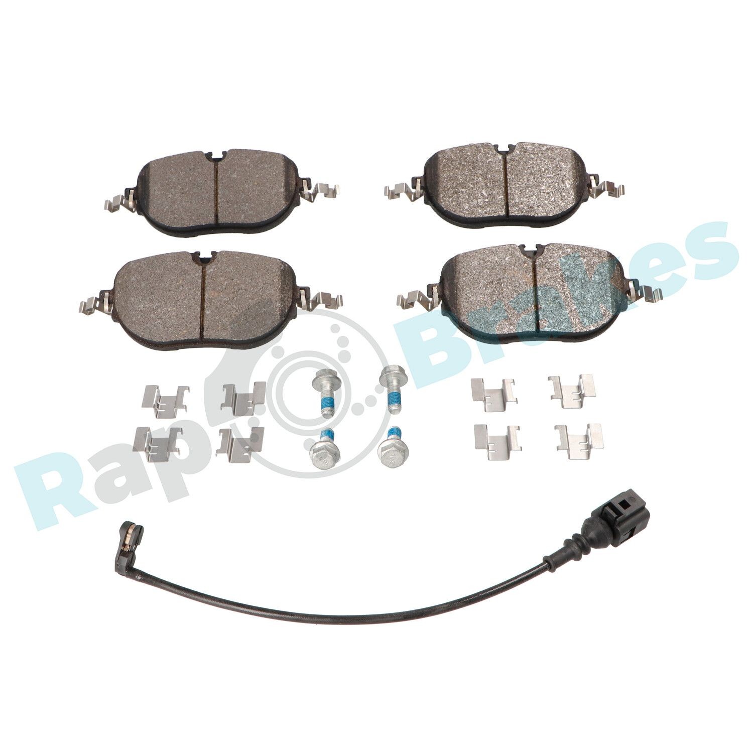 RAP BRAKES Brzdové doštičky/platničky R-P1702 Brzdové doštičky RAP BRAKES Volkswagen R-P1702