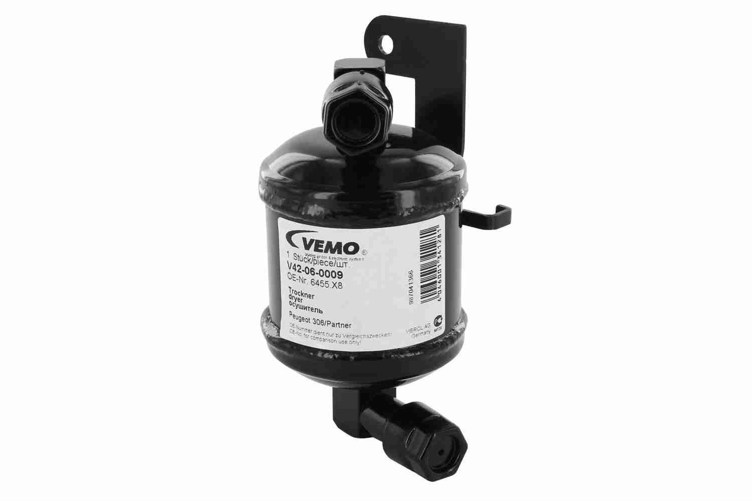 VEMO Airco droger V42-06-0009 VEMO V42-06-0009 Filter droger BX Hatchback prijs