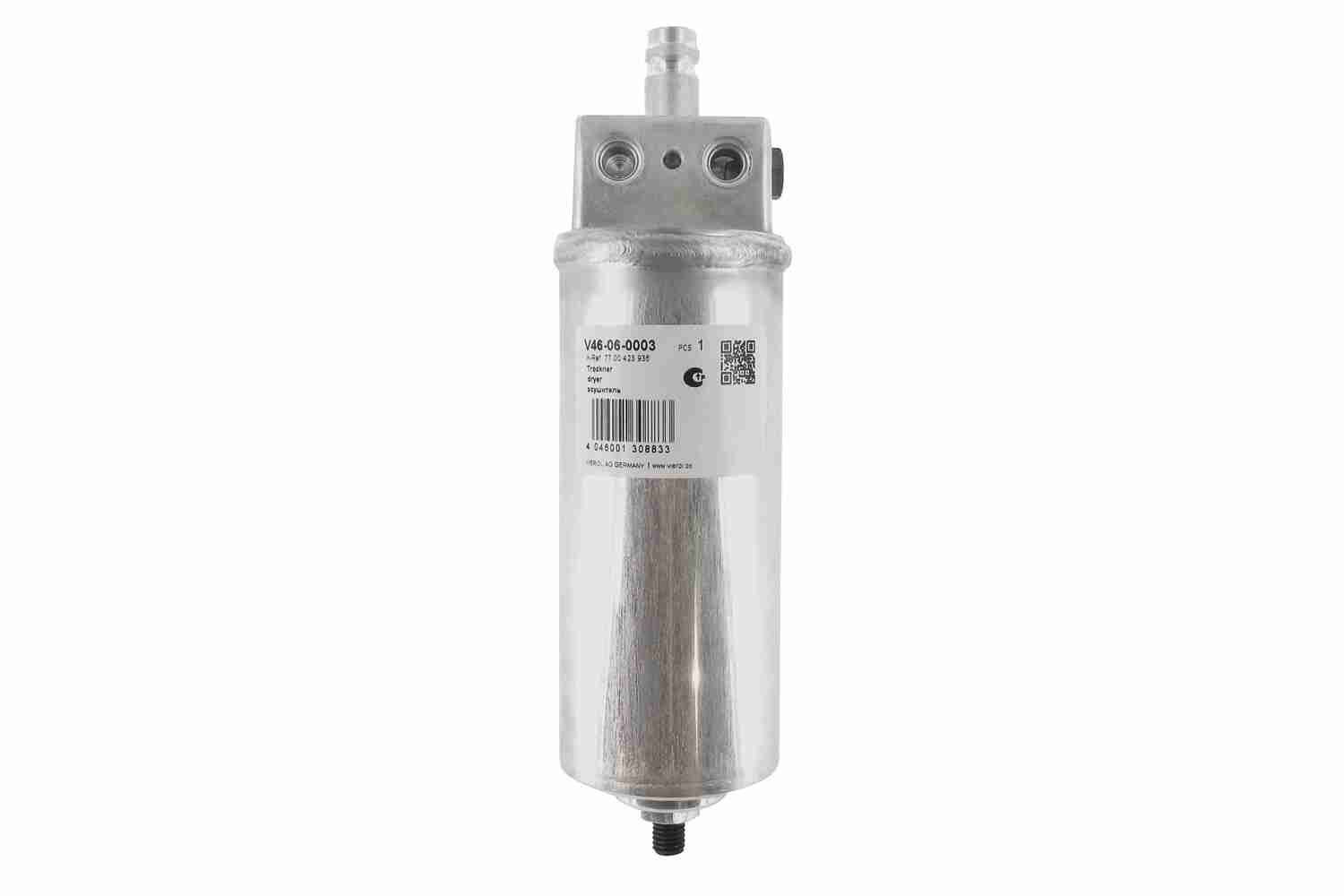 VEMO Kuivain, ilmastointilaite V46-06-0003 V46-06-0003 VEMO Original Quality Ilmastoinnin kuivain Renault SAFRANE hinta