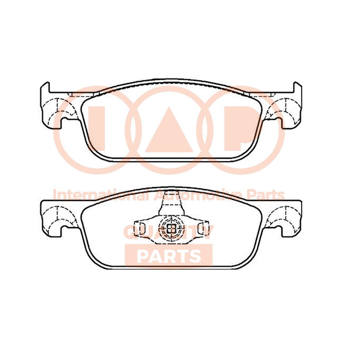 IAP QUALITY PARTS Piduriklotsid 704-29030P 704-29030P Piduriklots RENAULT TWINGO IAP QUALITY PARTS