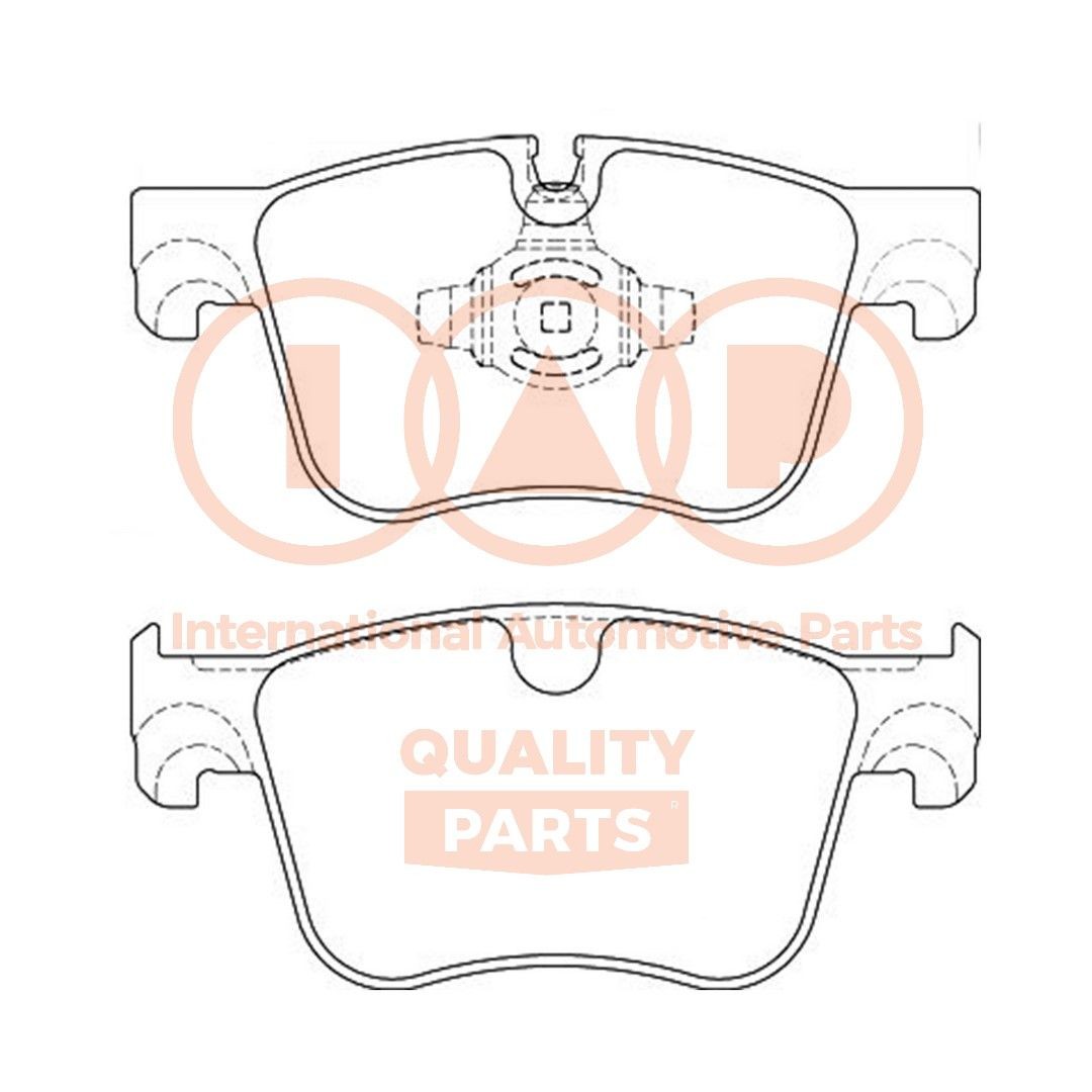 IAP QUALITY PARTS Τακάκια φρένων 704-52030 704-52030 Τακάκια OPEL AGILA IAP QUALITY PARTS