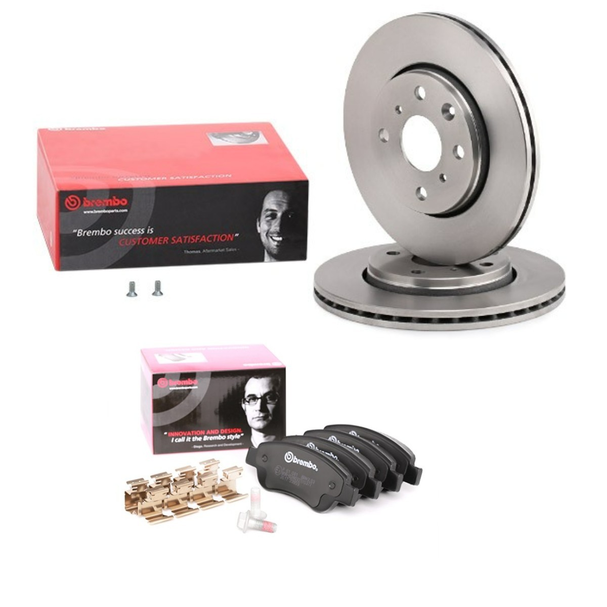 BREMBO Bromssats, skivbroms BRB3405N0007 BREMBO BRB3405N0007 bromssats 107 Hatchback (PM, PN) pris