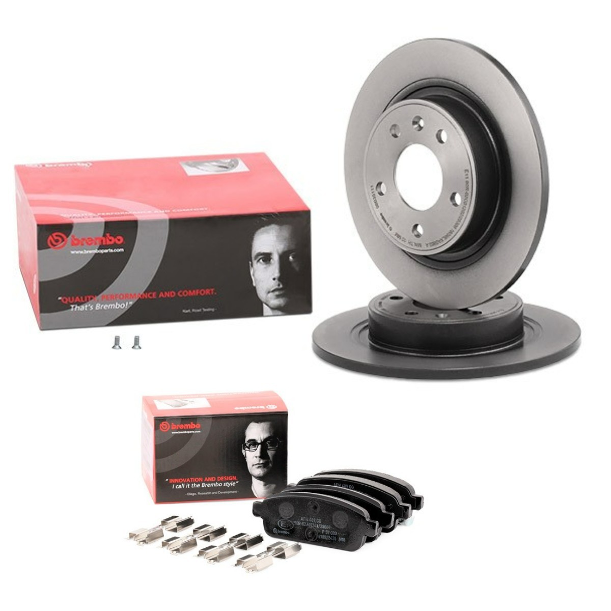 BREMBO Kit de travões BRB3405N0035 BREMBO BRB3405N0035 originais Kit travões OPEL CASCADA preço