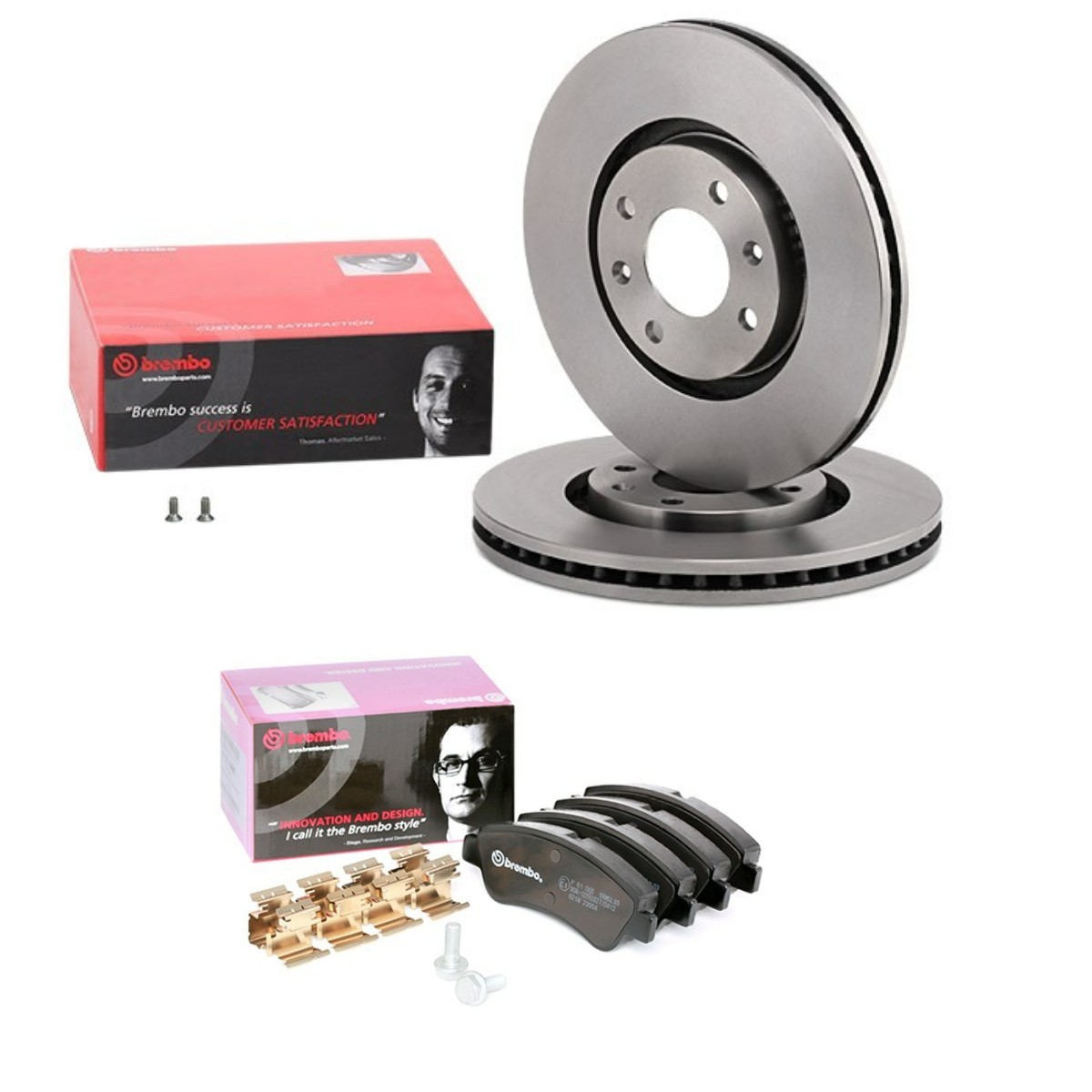 Σετ φρένων, δισκόφρενα BREMBO BRB3405N0038 BREMBO Prime BRB3405N0038: Δισκόπλακες & τακάκια φρένων Citroen XSARA 2012