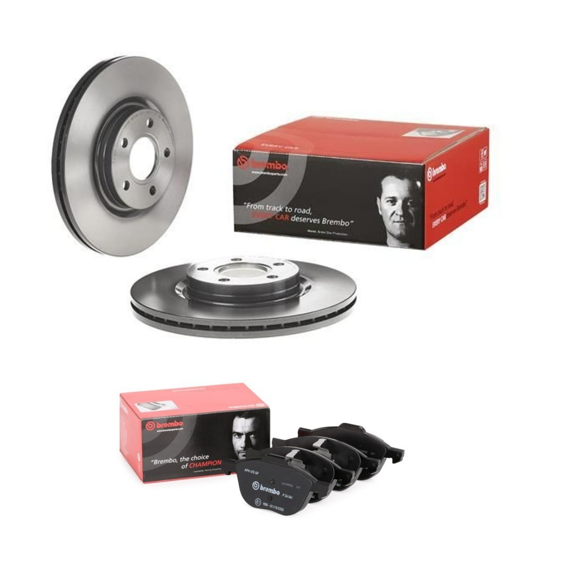 BREMBO Bremsscheiben und -beläge BRB3405N0040 BREMBO Prime BRB3405N0040 Bremsscheiben und -beläge Ford C Max DM2 Kosten