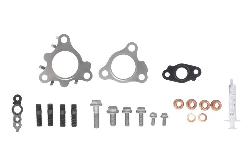 EVORON Σετ τοποθέτησης, φορτιστής EVMK0264 EVORON EVMK0264 Φλάντζα υπερπληρωτή καυσαερίων Kia Pro Ceed JD τιμες