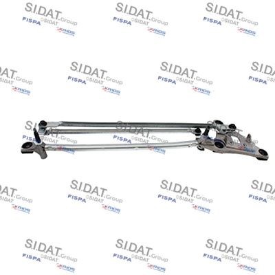 SIDAT Stiklu tīrītāja sviru un stiepņu sistēma 670940A2 Stiklu tīrītāja sviru un stiepņu sistēma SIDAT Renault MEGANE 670940A2