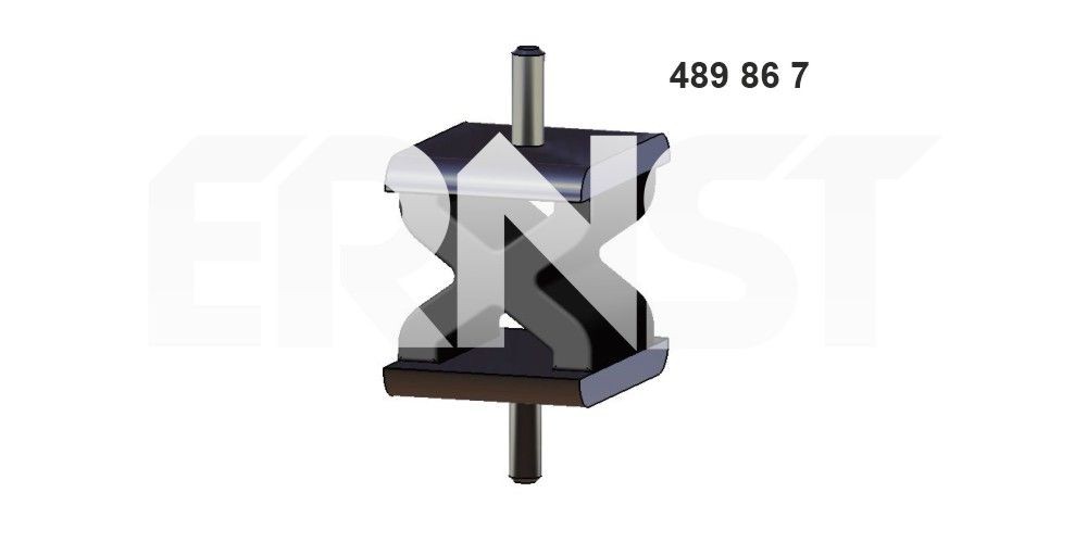 Kinnitus, väljalaskesüsteem ERNST 489867 ERNST 489867 Summuti kinnitus TOYOTA AYGO 2019