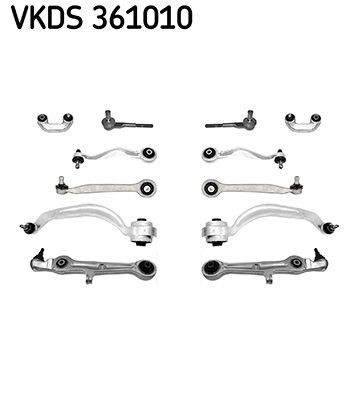 SKF Sada na opravu priečneho závesného ramena VKDS 361010 VKDS 361010 Sada na opravu zavesenia kolesa SKF PEUGEOT 208