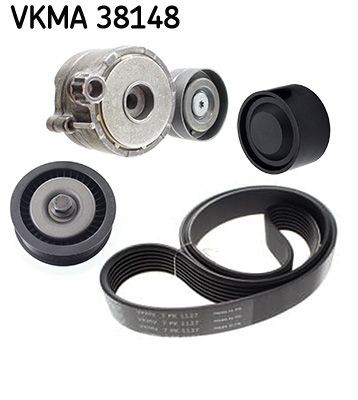 Kileremssæt SKF VKMA 38148 SKF VKMA 38148: Ribremsæt Mercedes CLS 2017