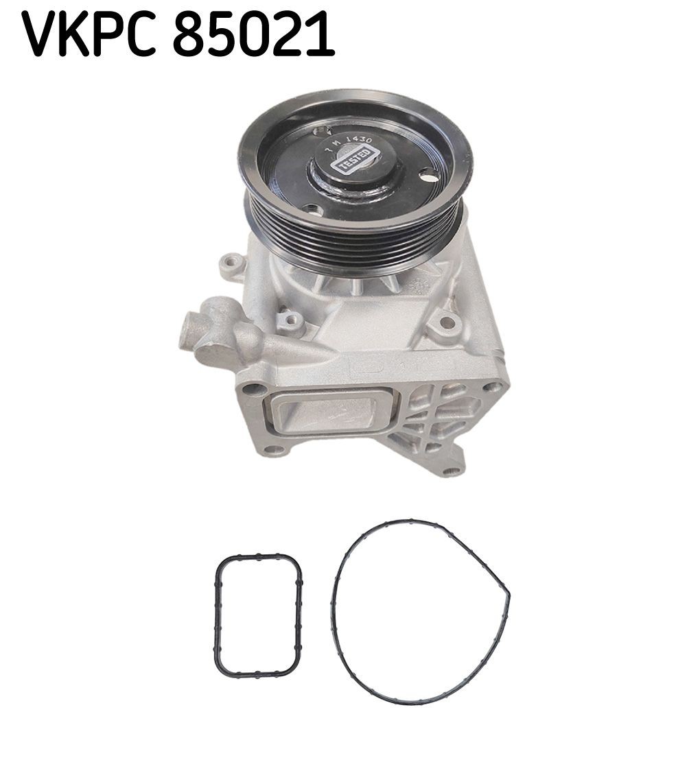 SKF Waterpomp VKPC 85021 SKF VKPC 85021 Waterpomp van de motor Opel Astra K goedkoop