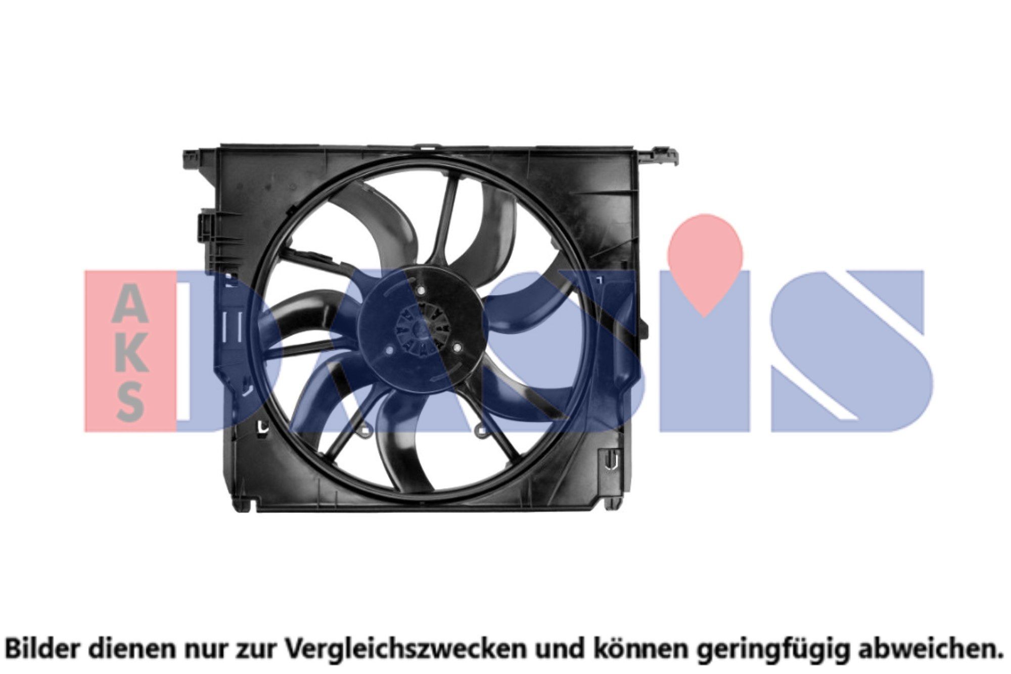 AKS DASIS Køleventilator 058123N Køleventilator AKS DASIS BMW 7-serie 058123N