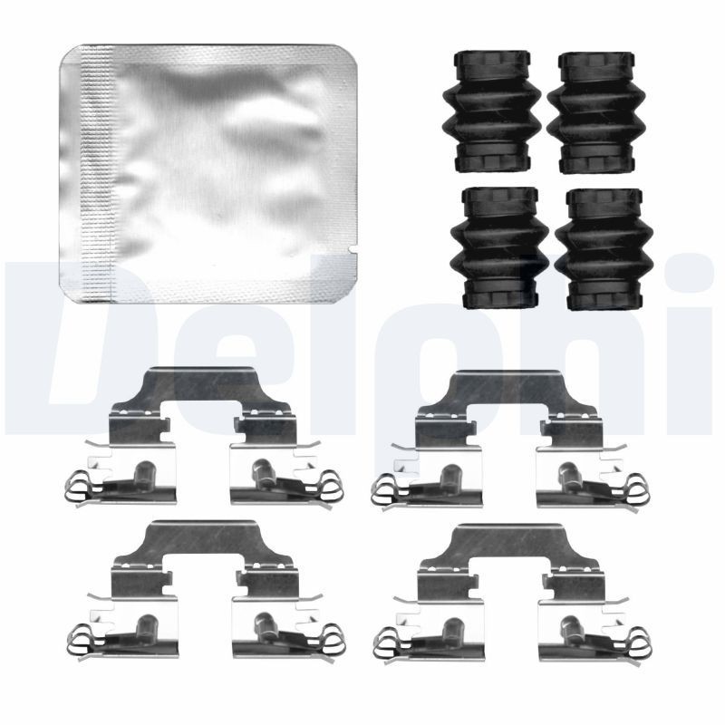 DELPHI Kit d'accessoires, plaquette de frein à disque LX0809 DELPHI LX0809 Kit d'accessoires, plaquette de frein à disque Nissan Juke F15 prix