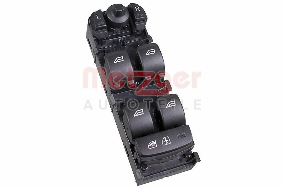 Bouton de lève-vitre METZGER 09161207 METZGER 09161207 Commande de vitre VOLVO V70 2004
