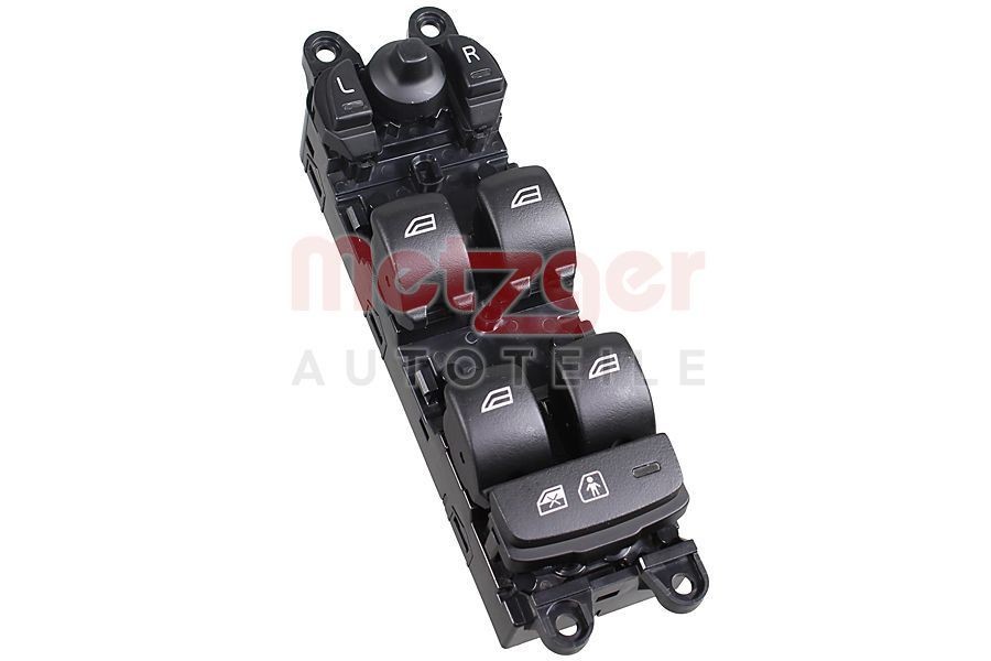 METZGER Interruptor, elevadores dos vidros 09161210 METZGER 09161210 Interruptor de vidro elétrico Volvo XC90 1 preço