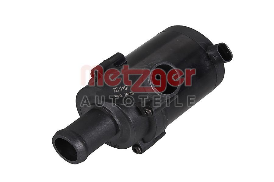 METZGER Reservevandpumpe 2221197 METZGER 2221197 BMW E71 Vandcirkulationspumpe pris