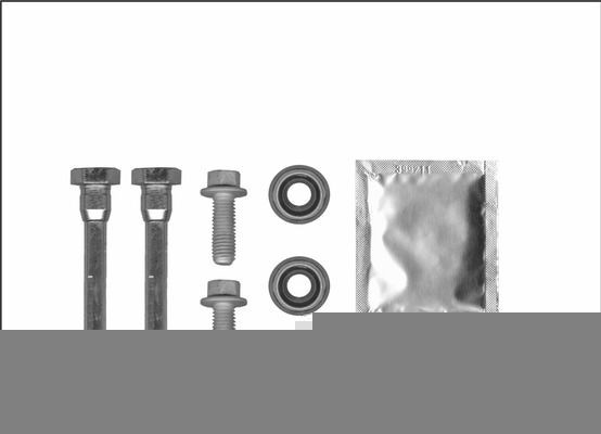 MAPCO Føringshylsesett, bremsecaliper 146141 146141 Bremseklave reparasjonssett FORD ESCORT MAPCO