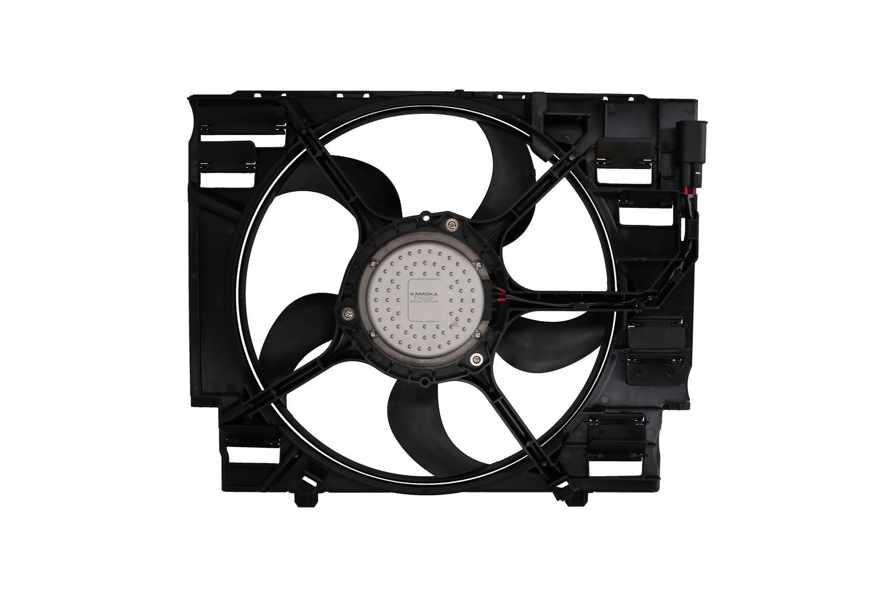 KAMOKA Ventilátor chladenia motora 7742050 KAMOKA 7742050 originálne Ventilátor chladiča BMW E63 cena