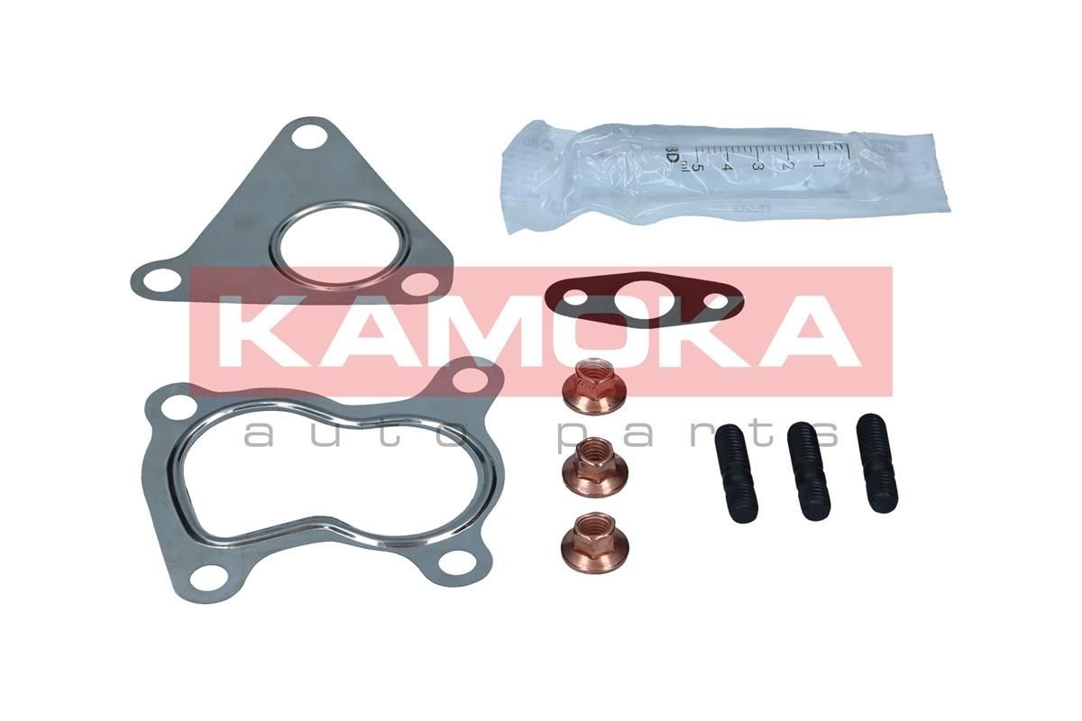 KAMOKA Σετ τοποθέτησης, φορτιστής 8607083 Φλάντζα υπερπληρωτή καυσαερίων KAMOKA DACIA 8607083