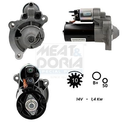MEAT & DORIA Alternatore motorino d'avviamento 5010040G 5010040G Alternatore MEAT & DORIA PEUGEOT 309 costo