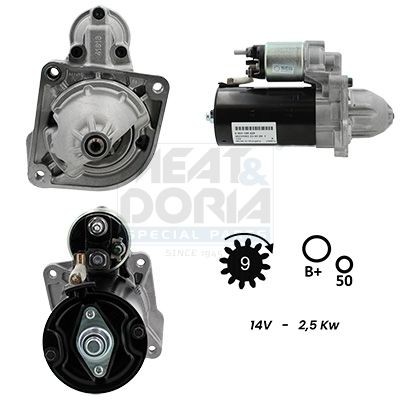 MEAT & DORIA Alternator, starter 5010084G 5010084G MEAT & DORIA generator for PEUGEOT
