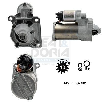 Motorino avviamento MEAT & DORIA 5010496G MEAT & DORIA 5010496G Motorino di avviamento BMW X1 2016