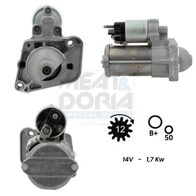 MEAT & DORIA Motorino avviamento 5010944G 5010944G Motorino avviamento MEAT & DORIA RENAULT VEL SATIS costo