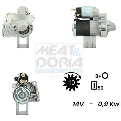 MEAT & DORIA Motor de arranque 5035726G 5035726G Motor de arranque MEAT & DORIA CITROЁN XANTIA