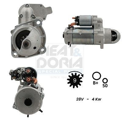 MEAT & DORIA Starter 5110006G Starter MEAT & DORIA Mercedes-Benz CLK 5110006G