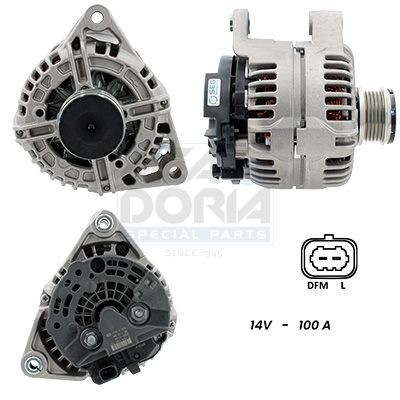 MEAT & DORIA Lichtmaschine 55101360G Generator MEAT & DORIA Opel COMBO 55101360G