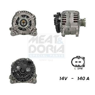 MEAT & DORIA Dynamo / Alternator 5510666G Wisselstroomdynamo MEAT & DORIA OCTAVIA 5510666G goedkoop