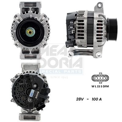 MEAT & DORIA Alternador 5610053G Alternador MEAT & DORIA 5610053G baratos