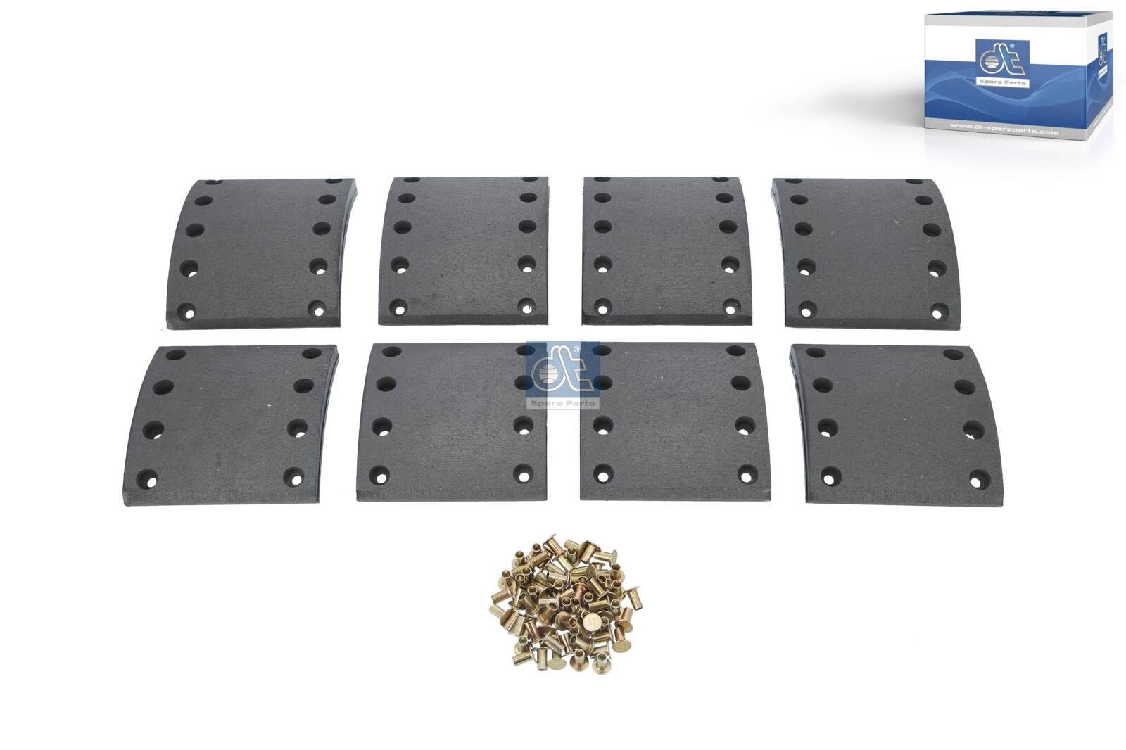DT Spare Parts Σετ θερμουίτ, ταμπουρόφρενα 10.13018 DT Spare Parts Σιαγωνες φρενων LEXUS 10.13018