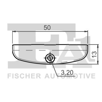 FA1 Clips, side- / beskyttelseslister 22-40038.5 FA1 22-40038.5 Megane I Van / Hatchback (SA0/1_) Beskyttelsesliste pris