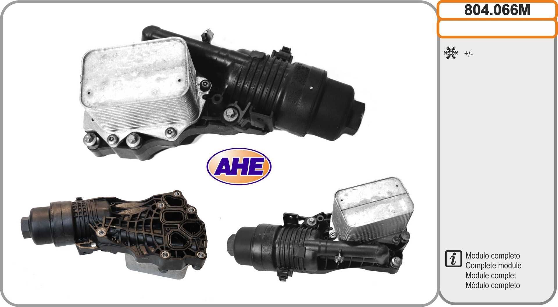 AHE Chladič motorového oleja 804.066M 804.066M Olejový chladič BMW X3 AHE