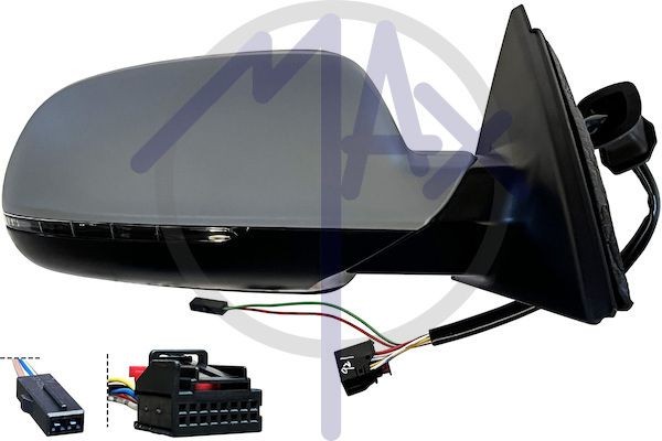 MAX Sidespeil MAD219-R Ytterspeil MAX Audi A8 MAD219-R