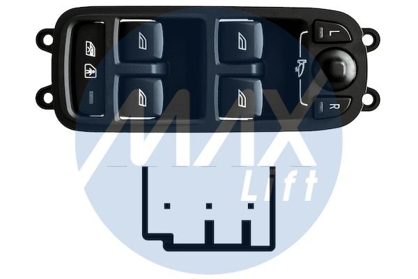 Raam schakelaar MAX SVL100 MAX SVL100 Schakelaar elektrische ramen VOLVO V70 2014