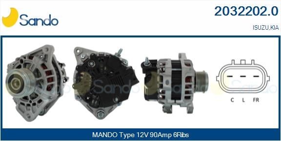 SANDO Alternatore 2032202.0 2032202.0 costo Alternatore KIA PREGIO SANDO