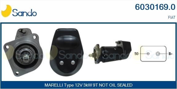 SANDO Démarreur 6030169.0 Fiat MULTIPLA Starter SANDO 6030169.0
