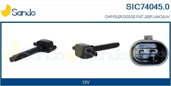 SANDO Zapaľovacia cievka SIC74045.0 Zapaľovacia cievka SANDO CHRYSLER SIC74045.0