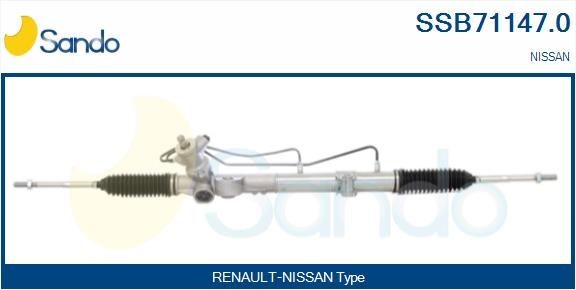 Κρεμαγιέρα SANDO SSB71147.0 SANDO SSB71147.0: Πυξίδα διεύθυνσης Nissan PRIMERA 2007