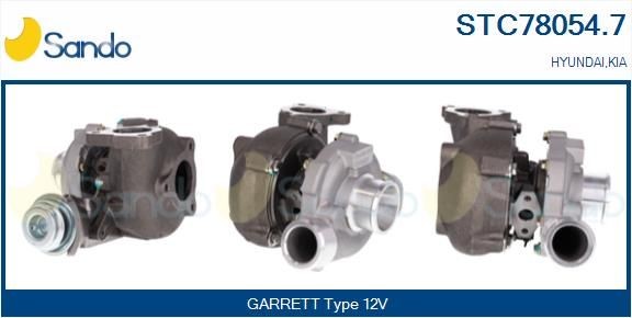 Turbolader SANDO STC78054.7 SANDO STC78054.7: Turbolader Hyundai i10 2018