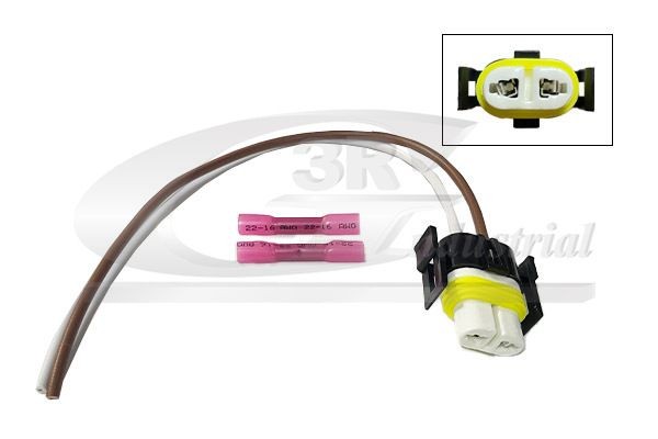 3RG Kabelreparationssats, huvudstrålkastare 30716 30716 3RG fjärrljus SAAB 9-5
