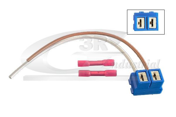 3RG Kabelreparationssæt, hovedlygte 30718 Forlygte 3RG Opel VECTRA 30718
