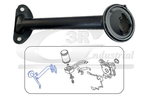 3RG Saugrohr, Ölpumpe 84748 Ölsaugrohr 3RG CLIO 84748 günstig